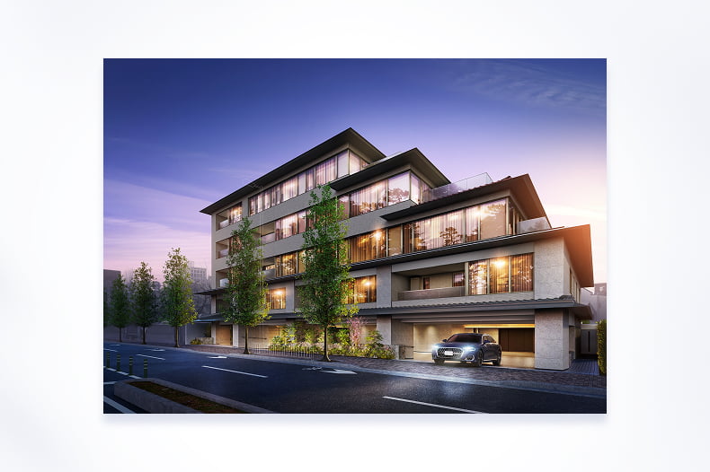 分譲マンション「クラッシィハウス京都御苑ザ・テラス」